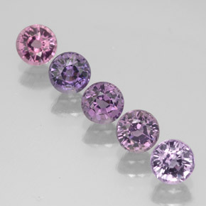 Achetez naturel ct multicolore spinelle gems, coupe roude, en provenance tanzanie chez gemselect. en stock, livraison internationale!