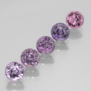 Achetez naturel ct multicolore spinelle gems, coupe roude, en provenance tanzanie chez gemselect. en stock, livraison internationale!