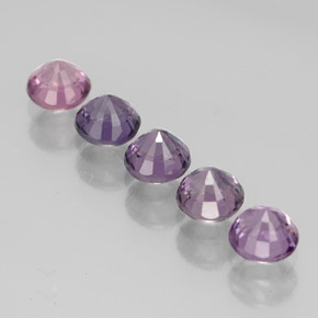 Achetez naturel ct multicolore spinelle gems, coupe roude, en provenance tanzanie chez gemselect. en stock, livraison internationale!