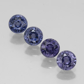 Achetez naturel ct bleue spinelle gems, coupe roude, en provenance tanzanie chez gemselect. en stock, livraison internationale!