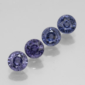 Achetez naturel ct bleue spinelle gems, coupe roude, en provenance tanzanie chez gemselect. en stock, livraison internationale!