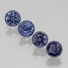 Achetez naturel ct bleue spinelle gems, coupe roude, en provenance tanzanie chez gemselect. en stock, livraison internationale!