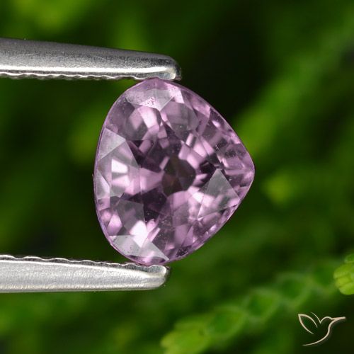 0.67ct Naturel Pourpre moyen-léger Spinelle, En forme de poire, VS-SI