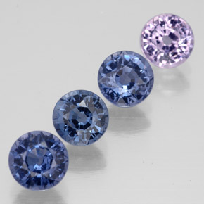 Achetez naturel ct multicolore spinelle gems, coupe roude, en provenance tanzanie chez gemselect. en stock, livraison internationale!