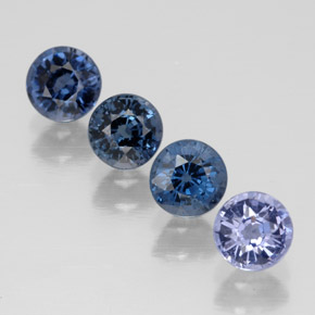 Achetez naturel ct multicolore spinelle gems, coupe roude, en provenance tanzanie chez gemselect. en stock, livraison internationale!