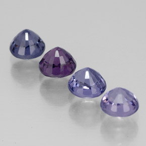 Achetez naturel ct multicolore spinelle gems, coupe roude, en provenance tanzanie chez gemselect. en stock, livraison internationale!