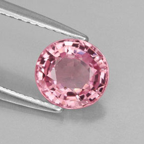 Spinelle violet naturelle coupe ovale, 1,32 ct, VVS-VS