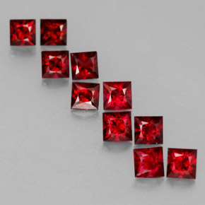 Achetez naturel ct rouge spinelle gems, carré, en provenance myanmar (birmanie) chez gemselect. en stock, livraison internationale!