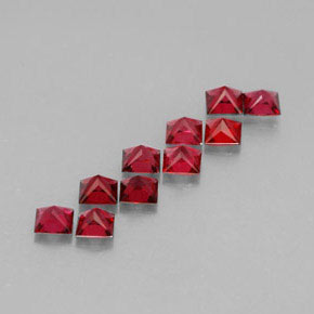 Achetez naturel ct rouge spinelle gems, carré, en provenance myanmar (birmanie) chez gemselect. en stock, livraison internationale!