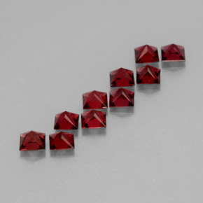Achetez naturel ct rouge spinelle gems, carré, en provenance myanmar (birmanie) chez gemselect. en stock, livraison internationale!
