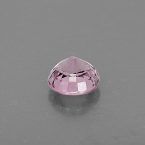 Spinelle rose naturelle coupe roude, 0,86 ct, VVS-VS