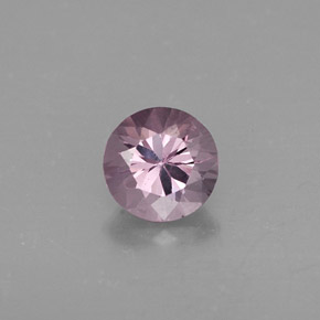 Spinelle violet naturelle coupe roude, 0,73 ct, VS