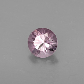 Spinelle violet naturelle coupe roude, 0,73 ct, VS