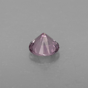 Spinelle violet naturelle coupe roude, 0,73 ct, VS