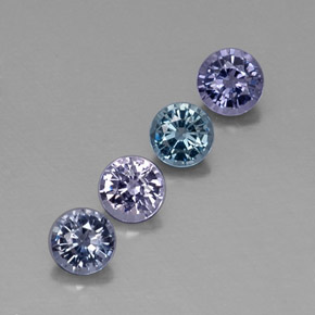 Achetez naturel ct multicolore spinelle gems, coupe roude, en provenance tanzanie chez gemselect. en stock, livraison internationale!
