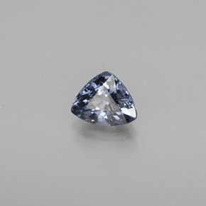 Spinelle bleue naturelle trillion, 0,46 ct, VVS-VS