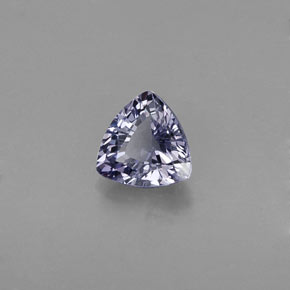 Spinelle bleue naturelle trillion, 0,64 ct, VVS-VS