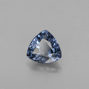 Spinelle bleue naturelle trillion, 0,54 ct, VS