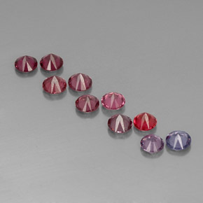 Achetez naturel ct multicolore spinelle gems, coupe roude, en provenance myanmar (birmanie) chez gemselect. en stock, livraison internationale!