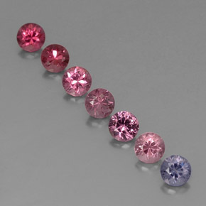 Achetez naturel ct multicolore spinelle gems, coupe roude, en provenance myanmar (birmanie) chez gemselect. en stock, livraison internationale!