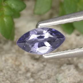 Spinelle violet naturelle marquise, 0,27 ct, VVS-VS