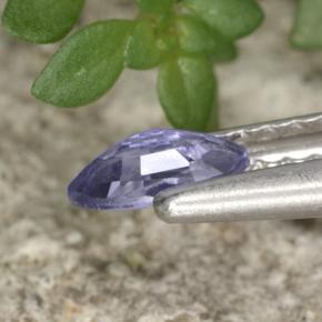 Spinelle violet naturelle marquise, 0,27 ct, VVS-VS