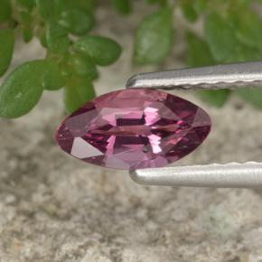 Spinelle violet naturelle marquise, 0,62 ct, VVS-VS