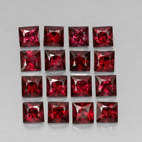 Achetez naturel ct rouge spinelle gems, carré, en provenance myanmar (birmanie) chez gemselect. en stock, livraison internationale!