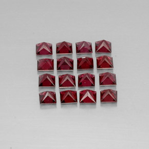 Achetez naturel ct rouge spinelle gems, carré, en provenance myanmar (birmanie) chez gemselect. en stock, livraison internationale!