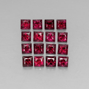 Achetez naturel ct rouge spinelle gems, carré, en provenance myanmar (birmanie) chez gemselect. en stock, livraison internationale!