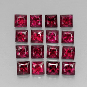 Achetez naturel ct rouge spinelle gems, carré, en provenance myanmar (birmanie) chez gemselect. en stock, livraison internationale!