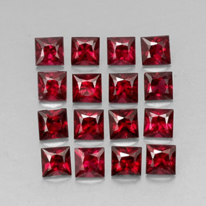 Achetez naturel ct rouge spinelle gems, carré, en provenance myanmar (birmanie) chez gemselect. en stock, livraison internationale!