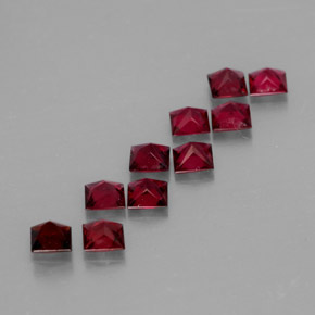 Achetez naturel ct rouge spinelle gems, carré, en provenance myanmar (birmanie) chez gemselect. en stock, livraison internationale!