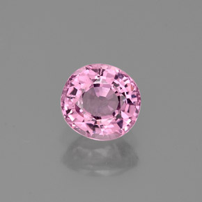 Spinelle rose naturelle coupe ovale, 1,07 ct, VS