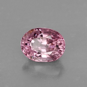 Spinelle rose naturelle coupe ovale, 0,88 ct, VS-SI