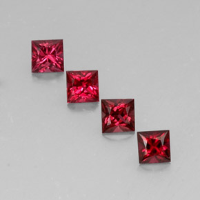 Achetez naturel ct rouge spinelle gems, carré, en provenance myanmar (birmanie) chez gemselect. en stock, livraison internationale!