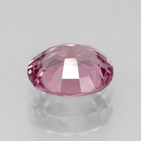 Spinelle rose naturelle coupe ovale, 1,57 ct, VVS-VS