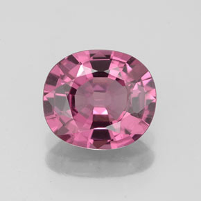 Spinelle rose naturelle coupe coussin, 1,51 ct, VS