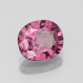 Spinelle rose naturelle coupe coussin, 1,51 ct, VS