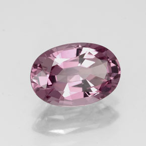 Spinelle pourpre naturelle coupe ovale, 1,70 ct, VS