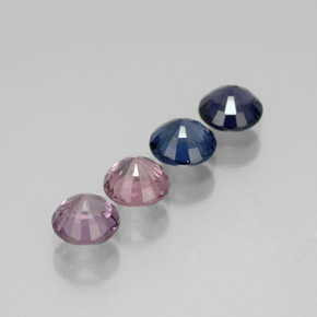 Achetez naturel ct multicolore spinelle gems, coupe roude, en provenance tanzanie chez gemselect. en stock, livraison internationale!