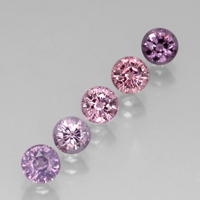 Achetez naturel ct multicolore spinelle gems, coupe roude, en provenance tanzanie chez gemselect. en stock, livraison internationale!