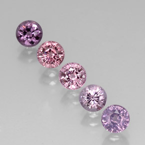 Achetez naturel ct multicolore spinelle gems, coupe roude, en provenance tanzanie chez gemselect. en stock, livraison internationale!