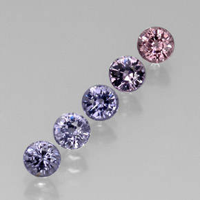 Achetez naturel ct multicolore spinelle gems, coupe roude, en provenance tanzanie chez gemselect. en stock, livraison internationale!