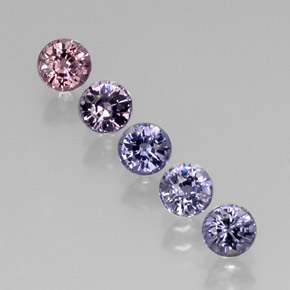 Achetez naturel ct multicolore spinelle gems, coupe roude, en provenance tanzanie chez gemselect. en stock, livraison internationale!