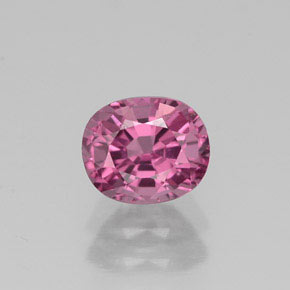Spinelle rose naturelle coupe ovale, 0,95 ct, VVS-VS