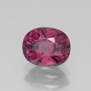 Spinelle rose naturelle coupe ovale, 1,15 ct, VS