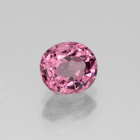 Spinelle rose naturelle coupe ovale, 0,98 ct, VVS