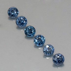 Achetez naturel ct bleue spinelle gems, coupe roude, en provenance tanzanie chez gemselect. en stock, livraison internationale!