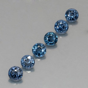 Achetez naturel ct bleue spinelle gems, coupe roude, en provenance tanzanie chez gemselect. en stock, livraison internationale!
